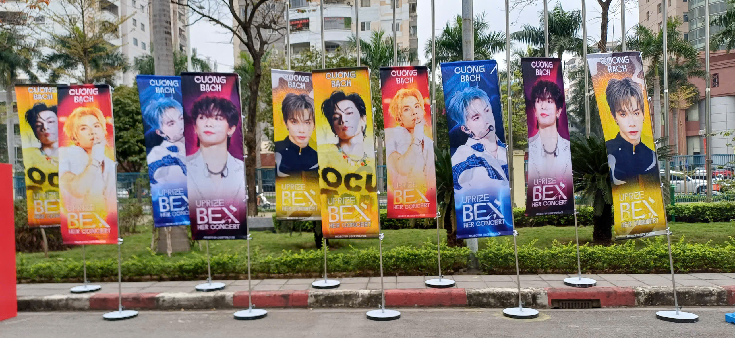 Custom Rectangle Advertising Flag Banner with Pole for Outdoor Promotion Rectangle Advertising Style for Outdoor Advertising